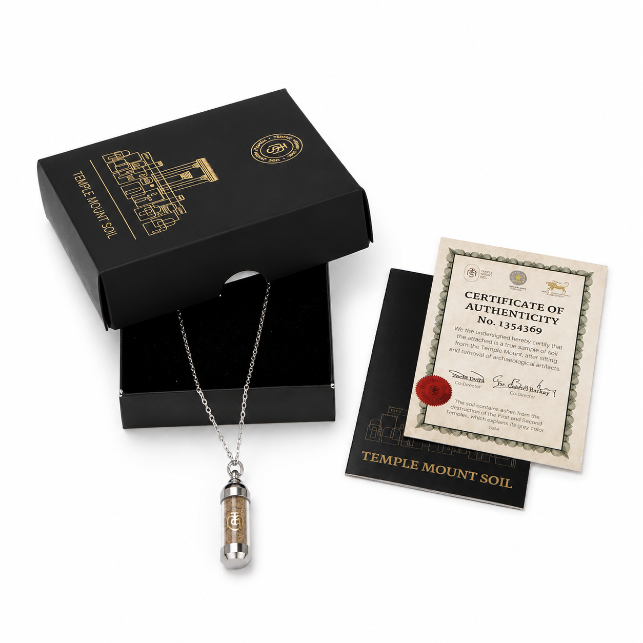 Limited Collection: Temple Mount Soil Pendant