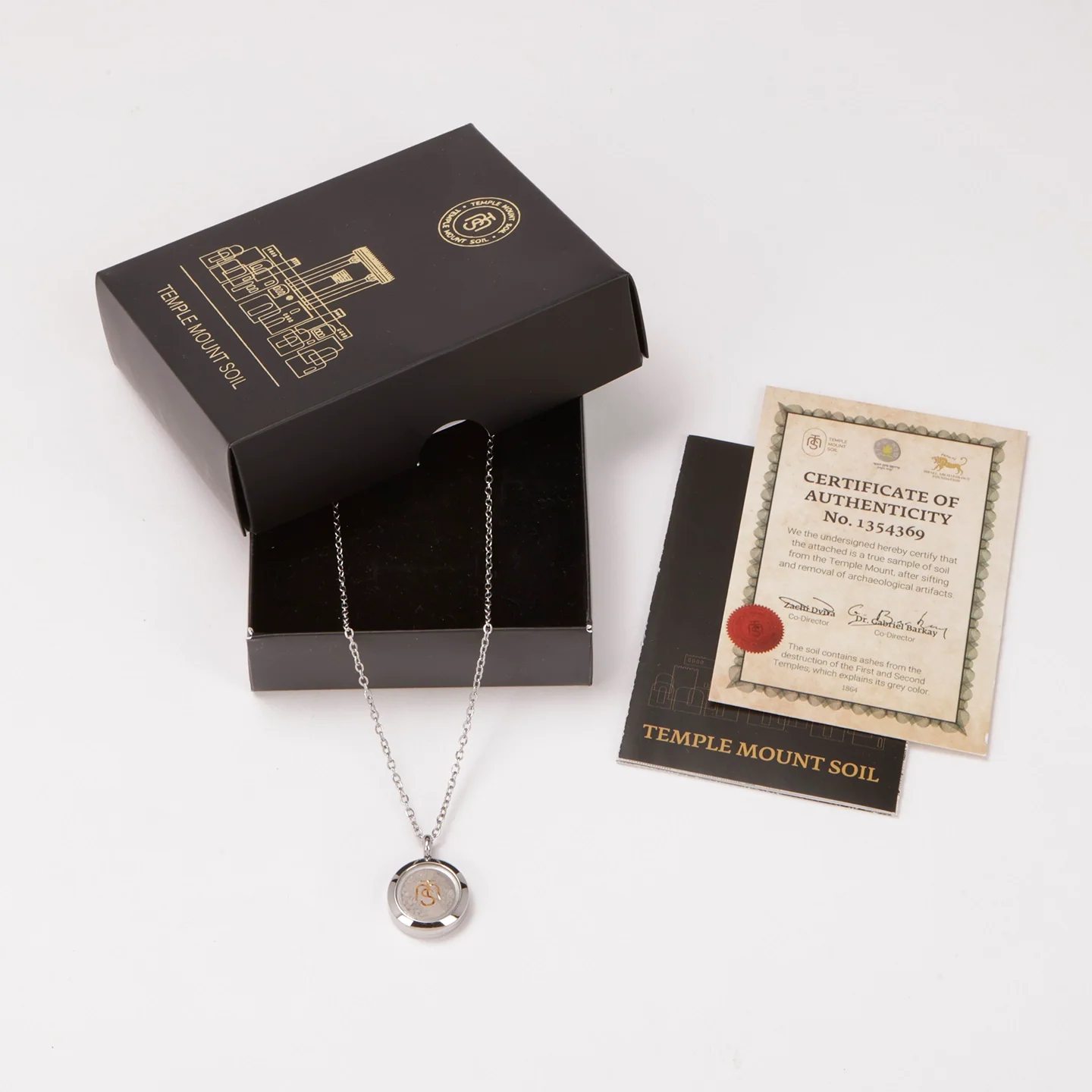 Exclusive Temple Mount Soil Locket