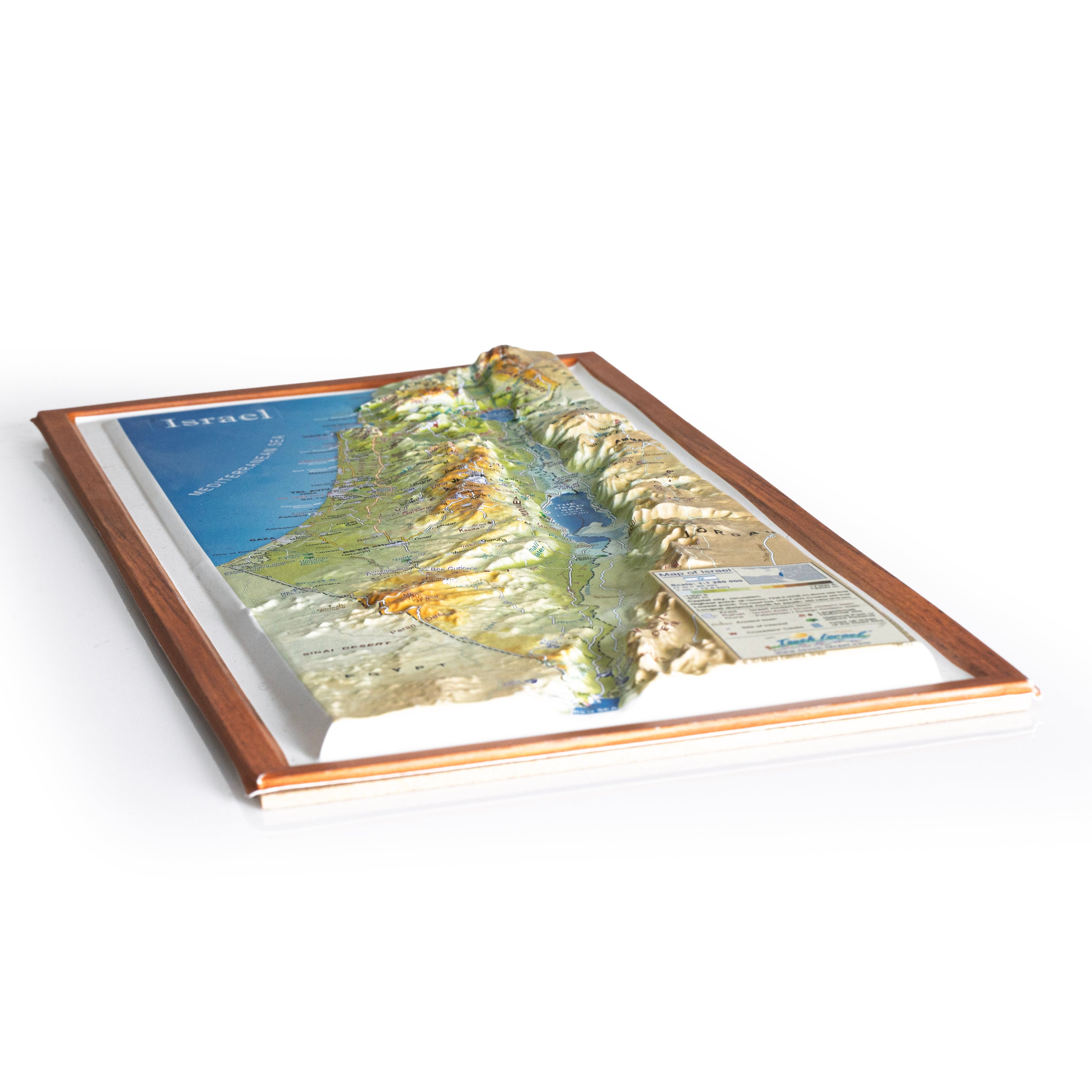 3D Map of Israel