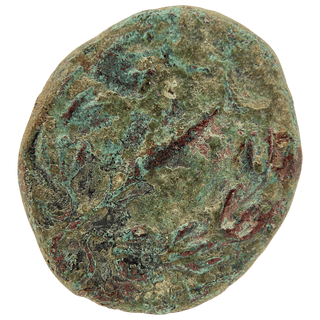 Simon Bar Kokhba (Lyre and Palm Branch) Bronze Dupondius