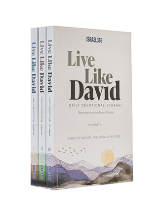 Live Like David - Daily Devotional Journal - 3 Volume Softcover Set