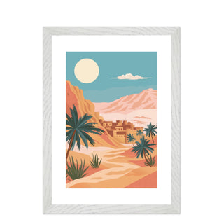 Ancient Jerusalem in the Sands Framed Art