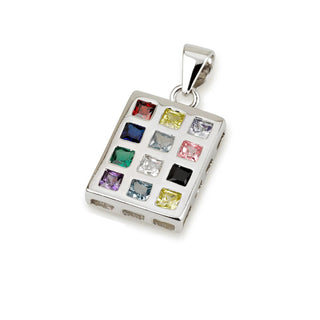 Hoshen Pendant Necklace – 12 Tribes of Israel