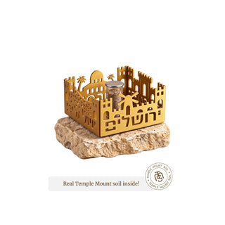 Jerusalem of Gold Display Piece