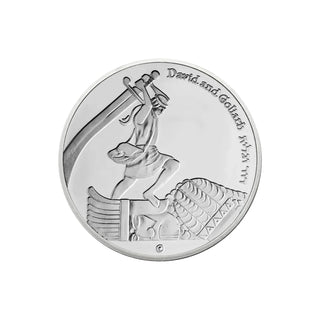 King David's Victory Temple Coin