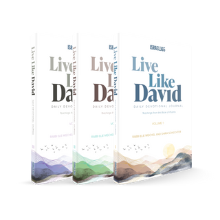 Live Like David - Daily Devotional Journal - 3 Volume Softcover Set