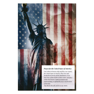 Prayer for the United States of America Aluminum Art