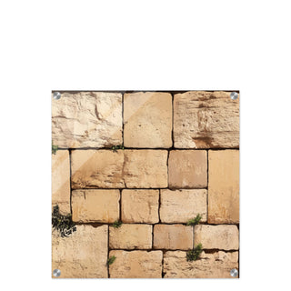 The Western Wall Brick Acrylic Print (Modern)