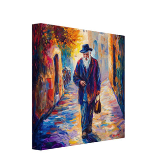 Walking Through Jerusalem Canvas Print