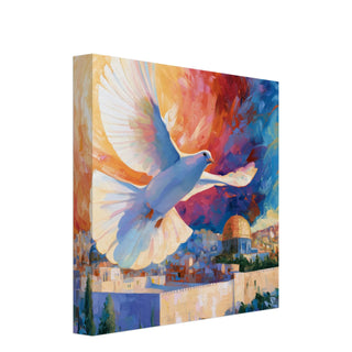 Wings Over Zion: Canvas Art Print