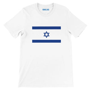 Flag of Israel Premium Crewneck T-shirt