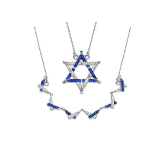 Folding Star of David Necklace