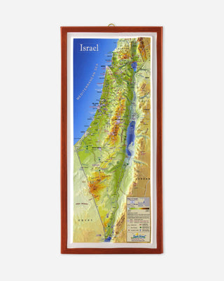 3D Map of Israel