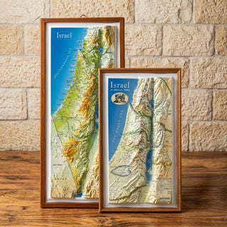 3D Map of Israel